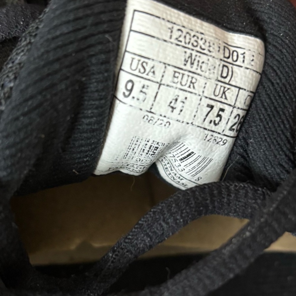 BROOKS WOMENS GHOST 13 RUNNING WALKING SHOES SIZE 9.5 BLACK WHITE ACTIVE GYM - Picture 9 of 11